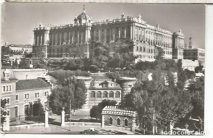 Postales: MADRID PALACIO REAL ESCRITA - Foto 1