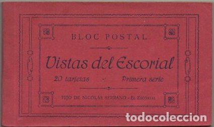Postcards: BLOC POSTAL. VISTAS DEL ESCORIAL. PRIMERA PARTE. 20 TARJETAS POSTALES P-BLOC-338