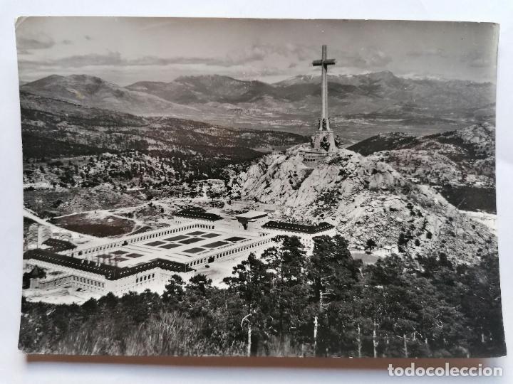 Postais: POSTAL SANTA CRUZ DEL VALLE DE LOS CAIDOS - VISTA GENERAL, CIRCULADA, A&Ntilde;O 1961