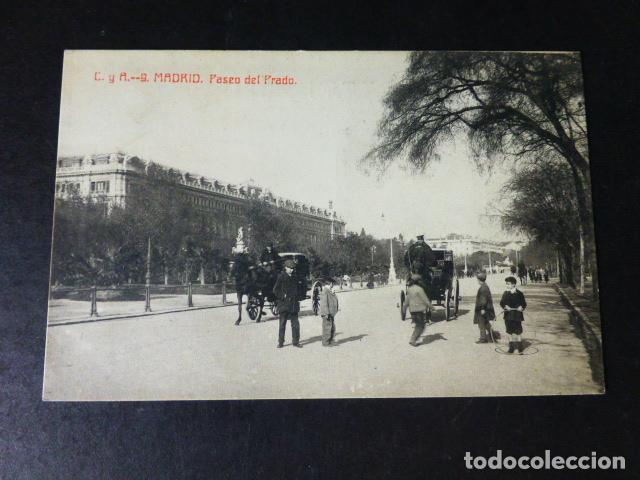 Postales: MADRID PASEO DEL PRADO - Foto 1
