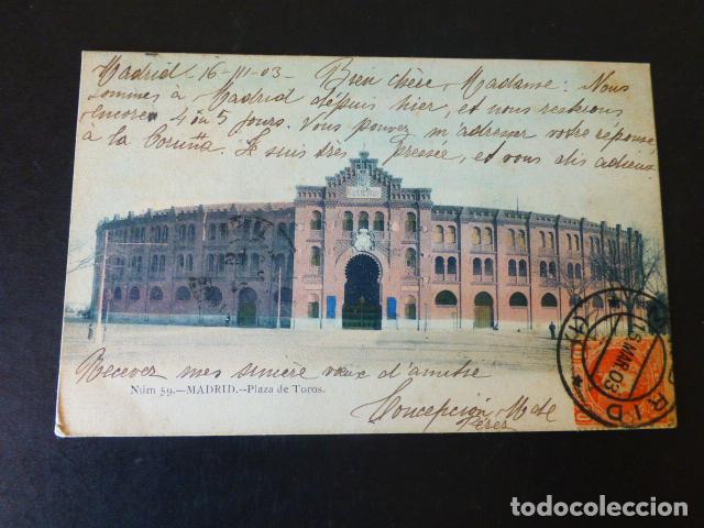 Postales: MADRID PLAZA DE TOROS - Foto 1