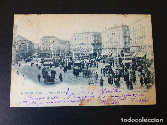 Postales: MADRID PUERTA DEL SOL - Foto 1