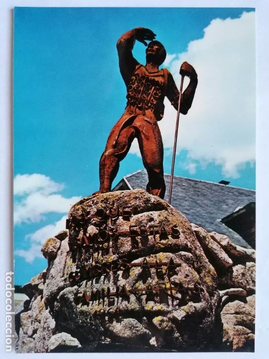 Postais: POSTAL PUERTO DE NAVACERRADA, MONUMENTO A LA FAMILIA ARIAS