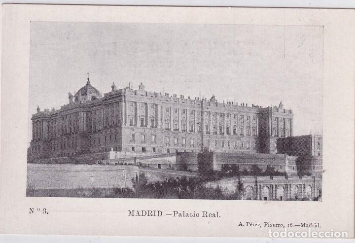 Postales: Num 8 Madrid Palacio Real A P&eacute;rez. - Foto 1