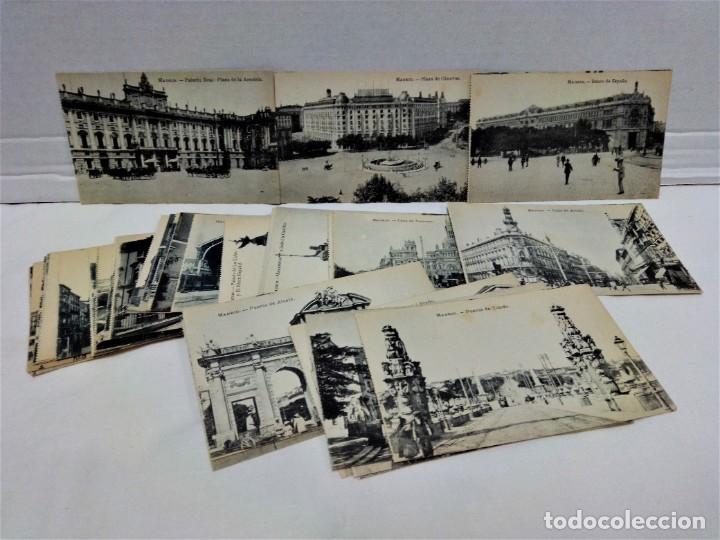 Postkarten: LOTE 38 ANTIGUAS POSTALES DE MADRID.FOTOTIPIA J.ROIG.MADRID.SIN ESCRIBIR.