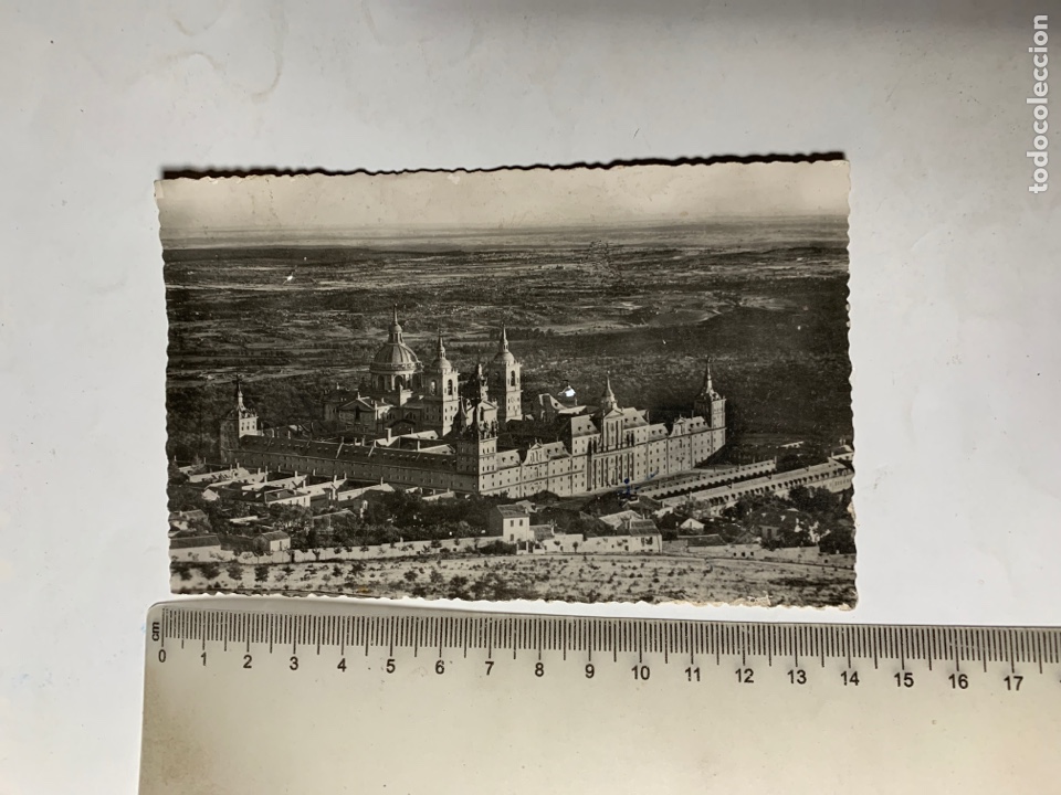Postkarten: POSTAL. MONASTERIO DEL ESCORIAL. VISTA GENERAL. HELIOTIPIA ART&Iacute;STICA ESPA&Ntilde;OLA.