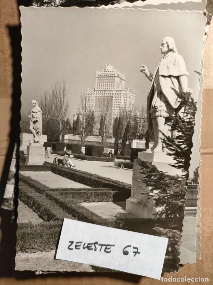 Postales: MADRID - JARDINES DE SABATINI - Foto 1