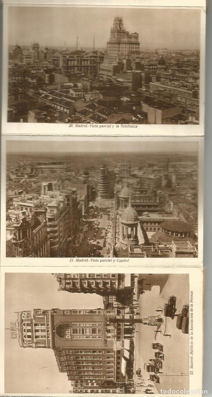Postales: MADRID BLOQUE DE 32 POSTALES - Foto 8