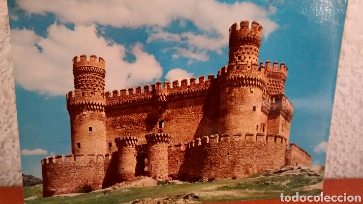 Cartes Postales: CASTILLOS DE ESPA&Ntilde;A MANZANARES EL REAL. MADRID.VISTABELLA. CIRCULADA EN LOS A&Ntilde;OS 60