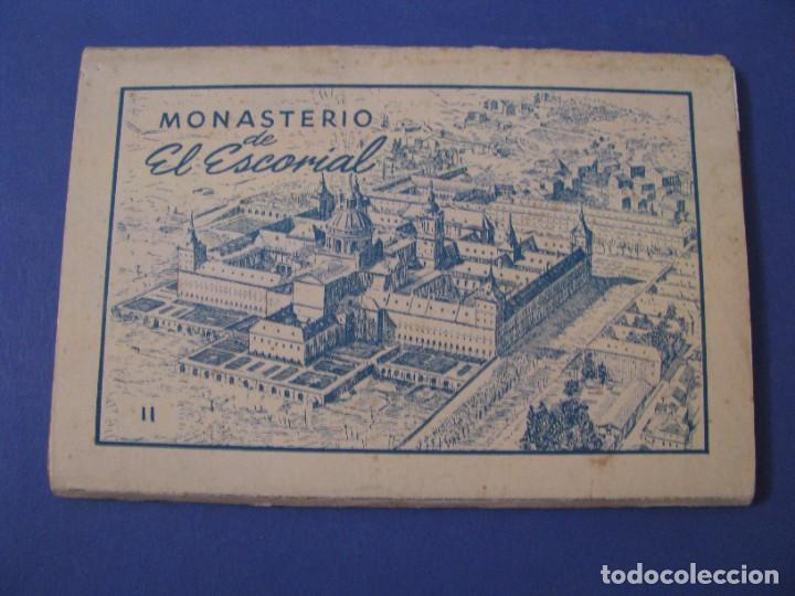 Postais: BLOCK DE 10 POSTALES FOTOGR&Aacute;FICAS DE MONASTERIO DE EL ESCORIAL. ED. ARRIBAS.