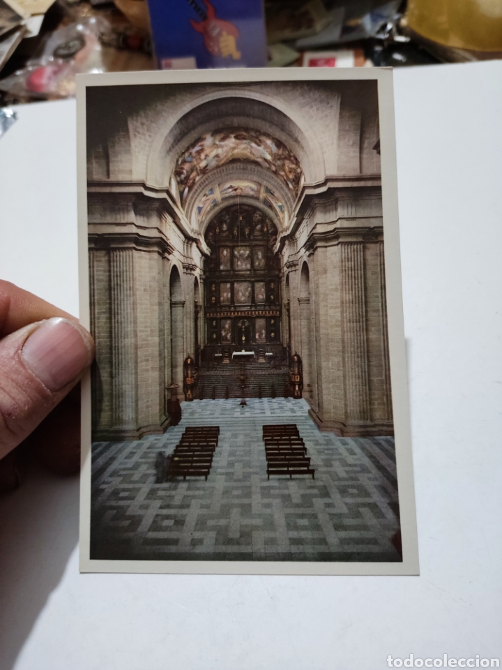Postcards: Postal monasterio del Escorial bas&iacute;lica