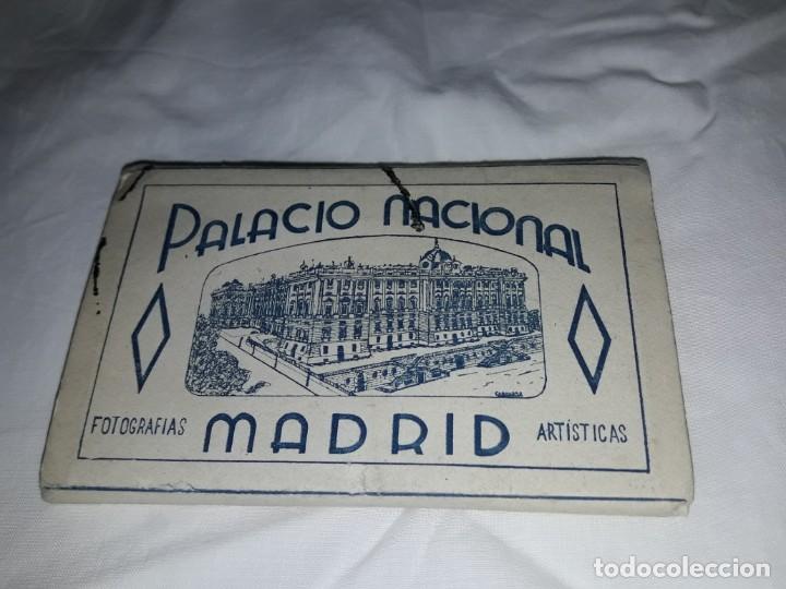 Cartes Postales: Antiguo &aacute;lbum de 20 postales del Palacio Nacional Madrid