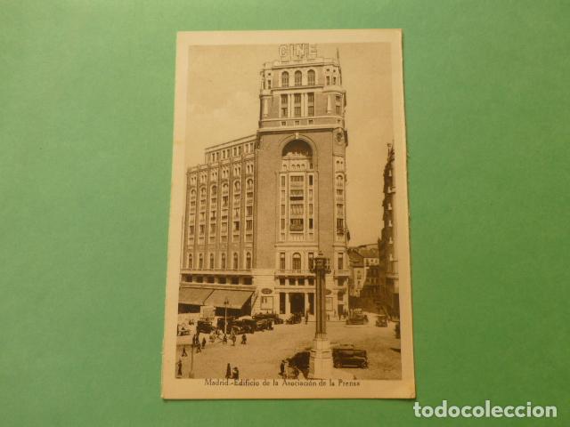 Postales: MADRID EDIFICIO DE LA ASOCIACION DE LA PRENSA - Foto 1