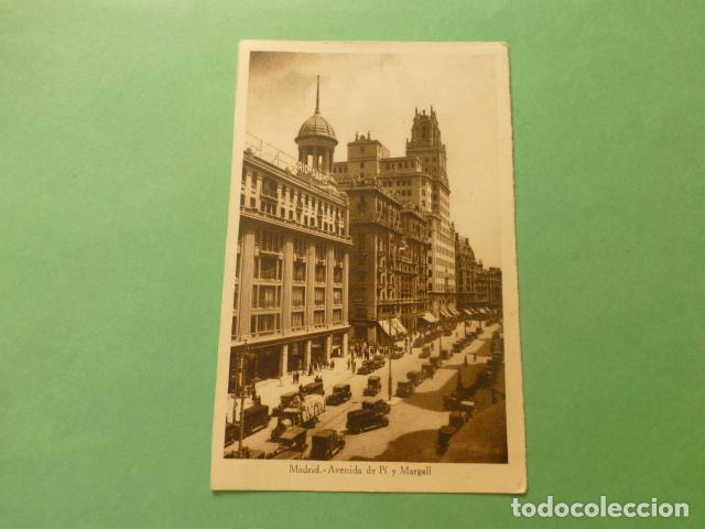 Postales: MADRID AVENIDA DE PI Y MARGALL - Foto 1