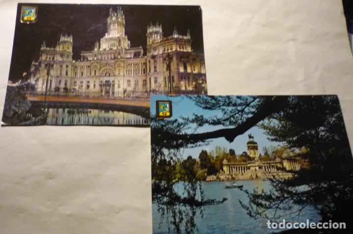 Postales: LOTE 2 POSTALES MADRID - Foto 1