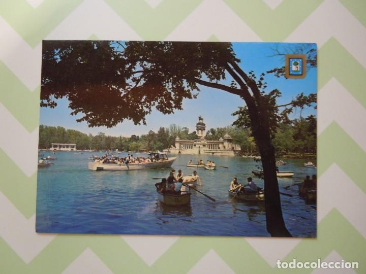 Postales: Postal del Parque del Retiro (Madrid) - Foto 1