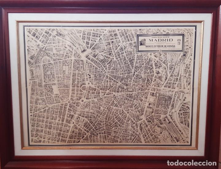 Postales: Plano de Madrid 1961 - Foto 1