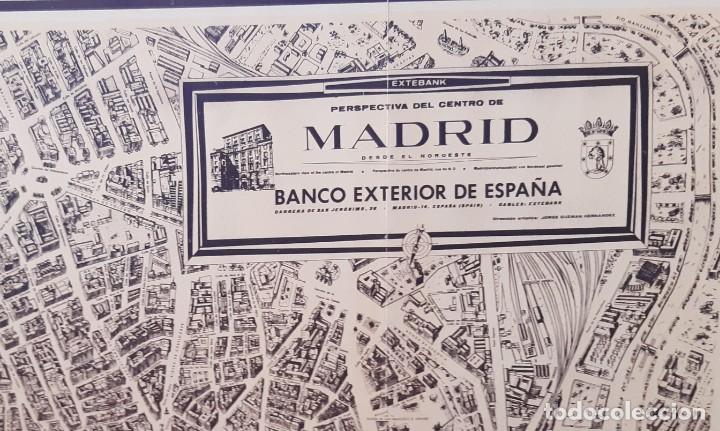 Postales: Plano de Madrid 1961 - Foto 2