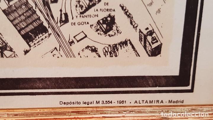 Postales: Plano de Madrid 1961 - Foto 3