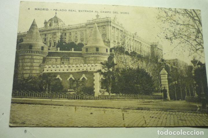 Postkarten: postal madrid.-palacio real entrada campo del moro -escrita cm