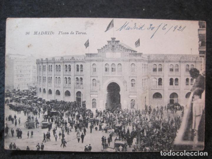 Postales: MADRID-PLAZA DE TOROS-GRAFOS-96-POSTAL ANTIGUA-(89.889)