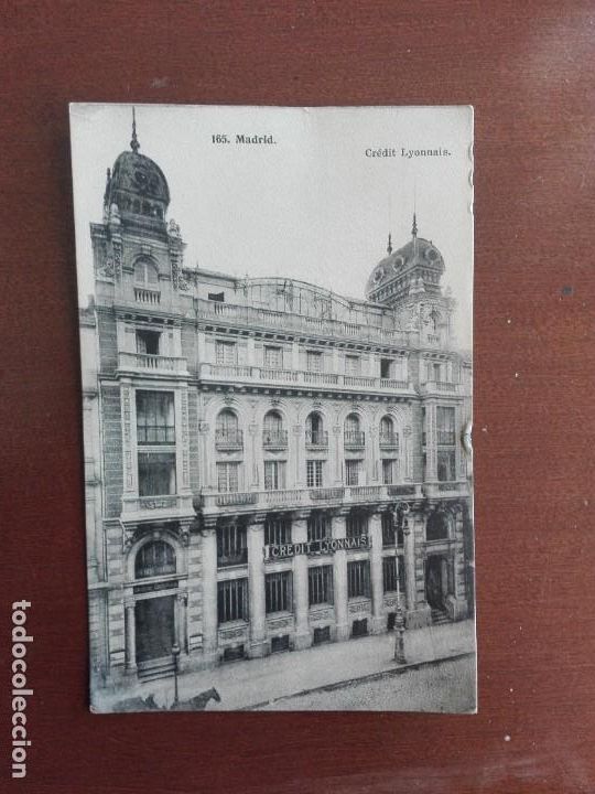 Postales: ANTIGUA TARJETA POSTAL- MADRID- CREDIT LYONNAIS - FOTOGRAFIA LACOSTE-