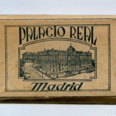 Postales: PALACIO REAL DE MADRID, 24 FOTOS EN ACORDEÓN, HELIOTIPIA VIRIATO. Lote 319600078