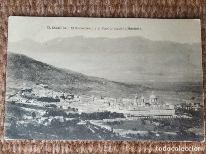 Postales: EL ESCORIAL - FOTOTIPIA HAUSER Y MENET