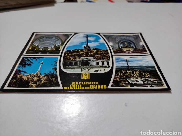 Postales: Postal recuerdo del valle de los ca&iacute;dos - Foto 1