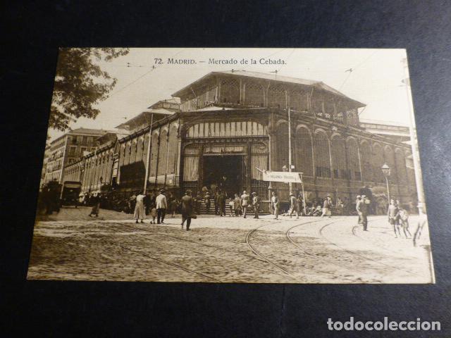 Postales: MADRID MERCADO DE LA CEBADA - Foto 1