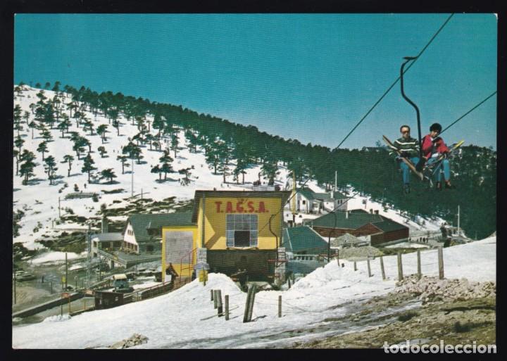 Cartoline: Puerto de Navacerrada. *Estaci&oacute;n del Telesilla* Ed. Vistabella - LM n&ordm; 3. Nueva.