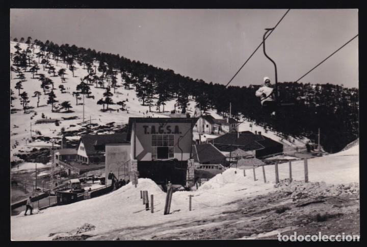 Cartoline: Puerto de Navacerrada. *Estaci&oacute;n del Telesilla* Ed. Vistabella n&ordm; 1. Nueva.