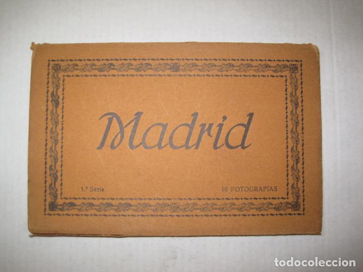Postcards: MADRID-BLOC DE 9 POSTALES ANTIGUAS-VER FOTOS-(90.689)