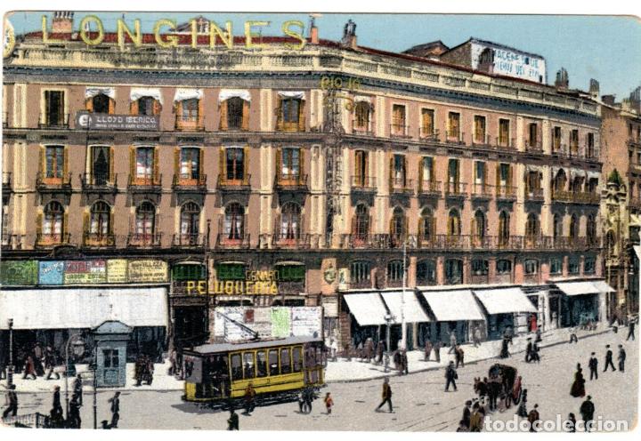 Postales: PRECIOSA POSTAL - MADRID - PUERTA DEL SOL - Foto 1
