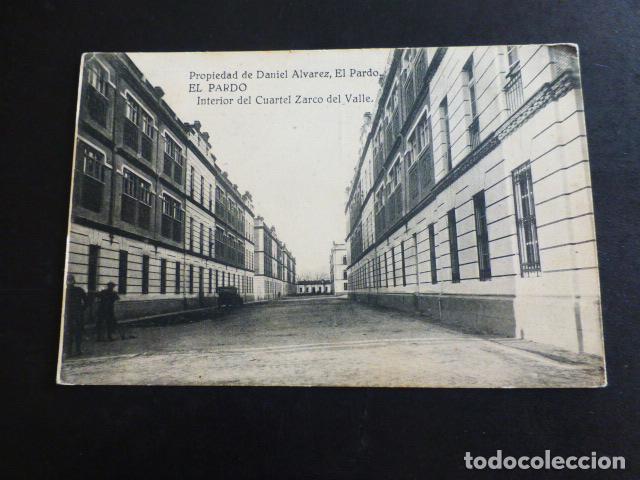 Postales: EL PARDO MADRID INTERIOR DEL CUARTEL ZARCO DEL VALLE - Foto 1