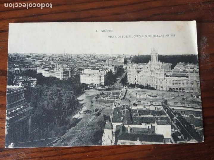 Postais: TARJETA POSTAL.MADRID .VISTA DESDE EL C&Iacute;RCULO DE BELLAS ARTES.