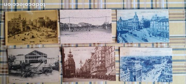 Postales: Lote antiguas postales Madrid - Foto 1