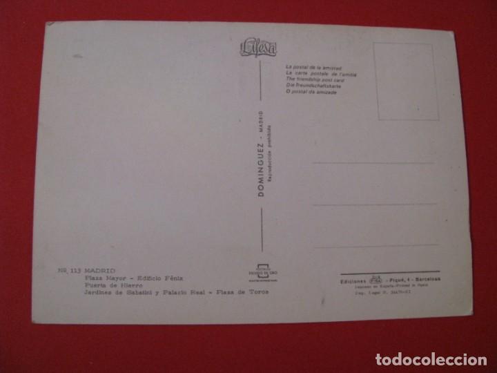 Postales: POSTAL DE MADRID. DOMINGUEZ. - Foto 2