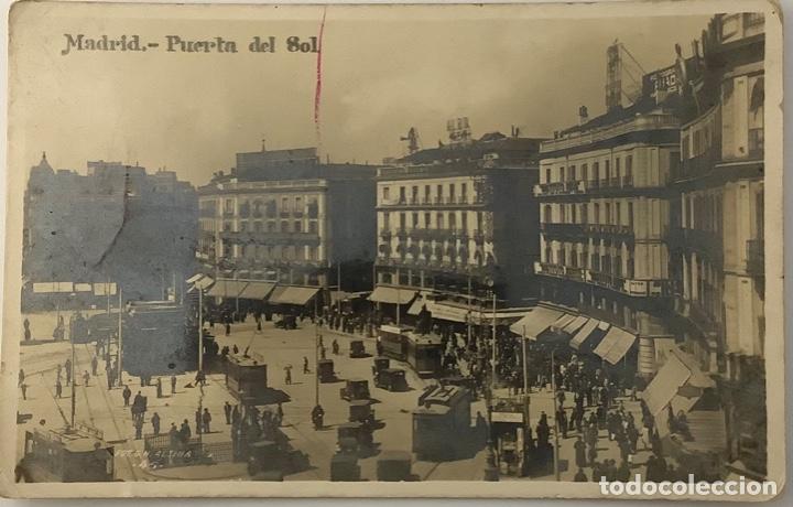 Postales: MADRID, Puerta del sol. Alsina - Foto 1