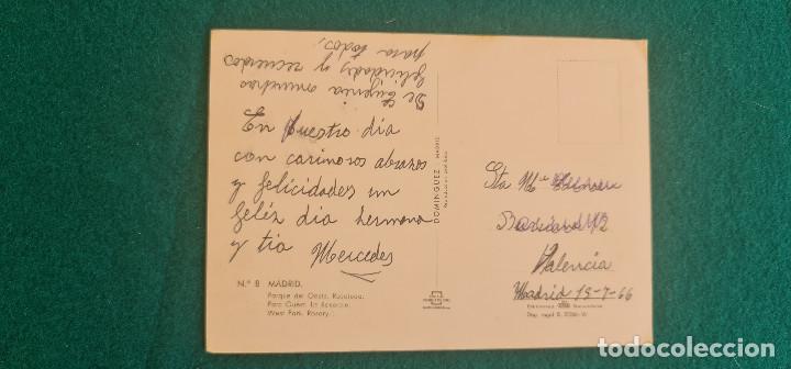 Postales: POSTAL MADRID (1966) PARQUE DEL OESTE - Foto 2