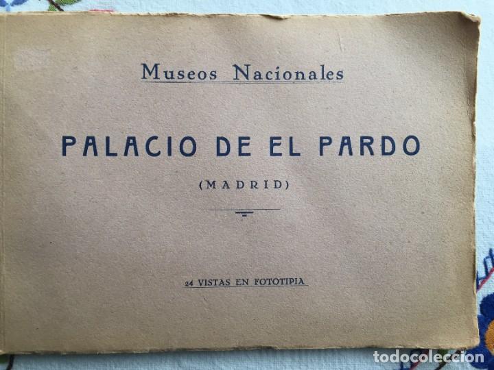 Postales: MUSEOS NACIONALES PALACIO DEL PRADO CUADERNO CON 24 FOTOTIPIA DE HAUSER Y MENET