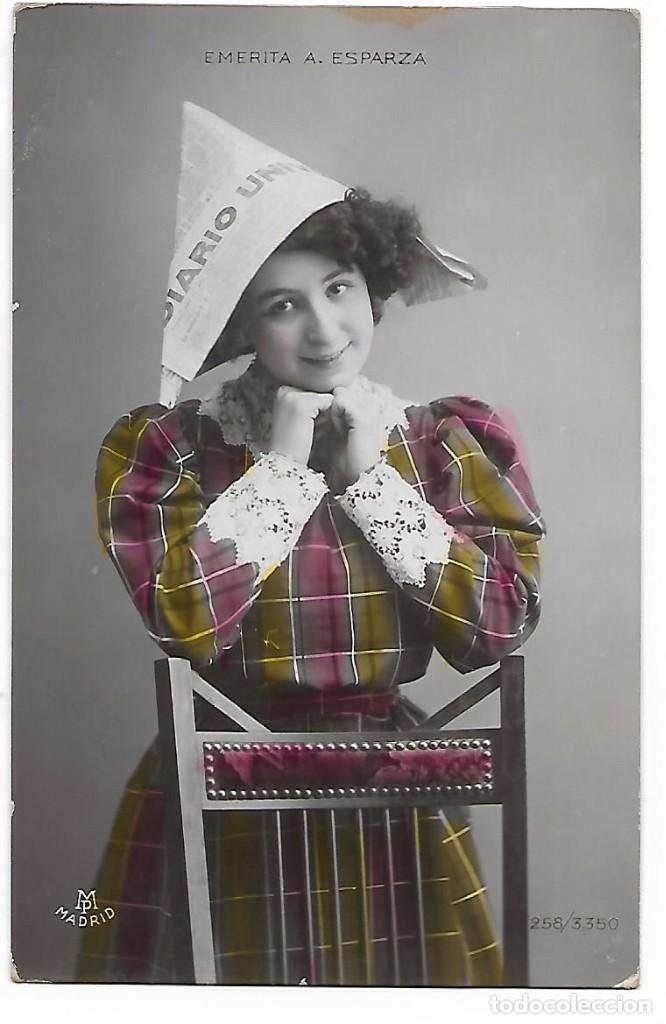 Postales: POSTAL,- EMERITA A. ESPARZA,, VER FOTOS
