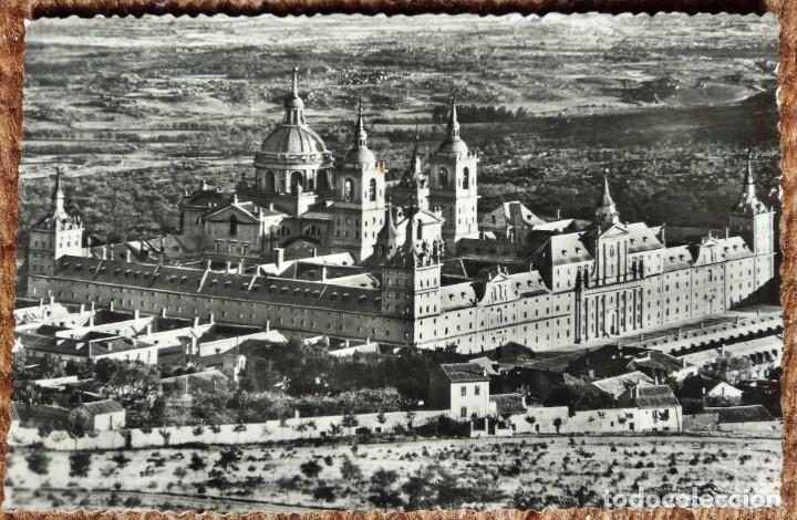 Postales: MONASTERIO DEL ESCORIAL - HELIOTIPIA ARTISTICA ESPA&Ntilde;OLA