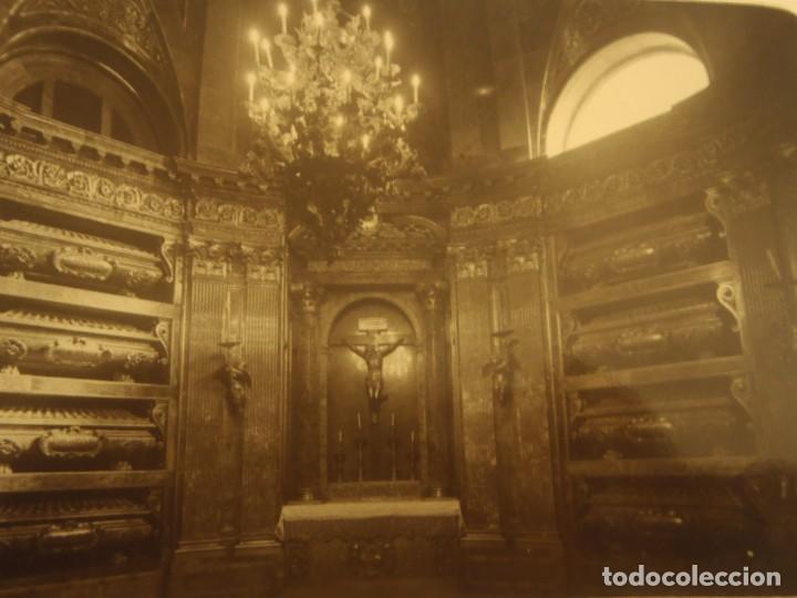 Postales: SAN LORENZO DE EL ESCORIAL - PANTEON DE REYES - 1947