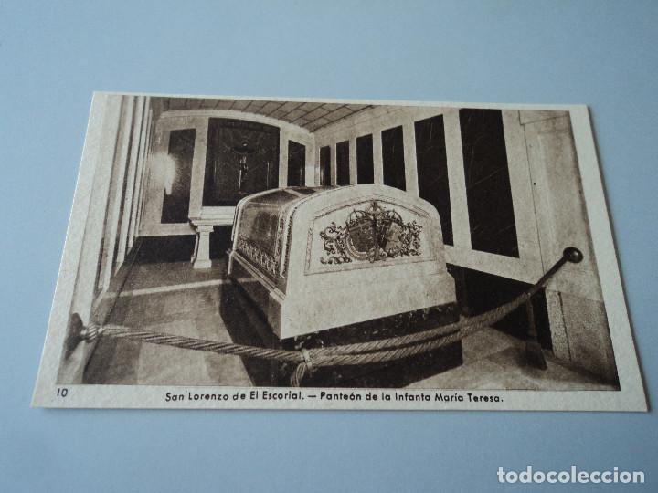 Postales: SAN LORENZO DE EL ESCORIAL 10 PANTEON DE LA INFANTA MARIA TERESA GARCIA GARRABELLA