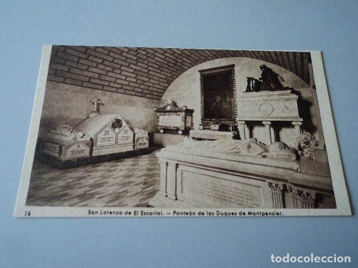 Postales: SAN LORENZO DE EL ESCORIAL 14 PANTEON DE MONTPENSIER GARCIA GARRABELLA