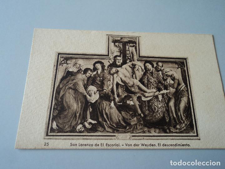 Postales: SAN LORENZO DE EL ESCORIAL 25 EL DESCENDIMIENTO . GARCIA GARRABELLA