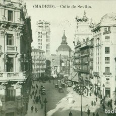 Postales: MADRID. CALLE SEVILLA. EDIFICIO UNION Y EL FENIX. HACIA 1930. MUY RARA.. Lote 334642698