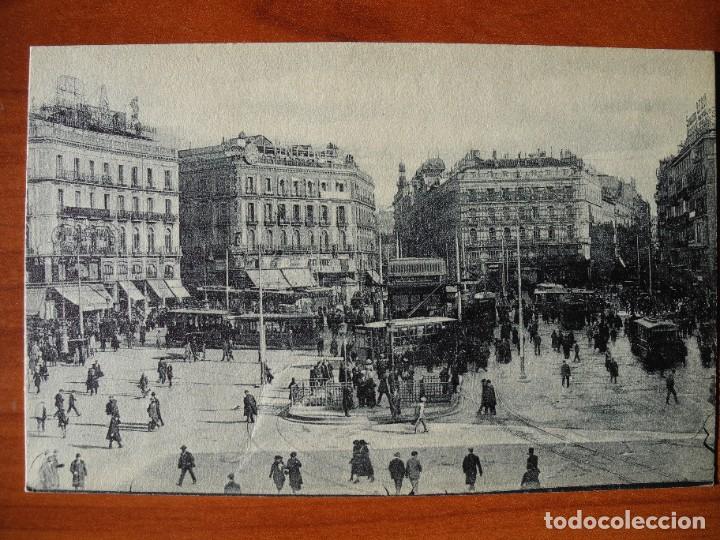 Postales: Madrid. Puerta del Sol. n. 6 Ed. Grafos. - Foto 1