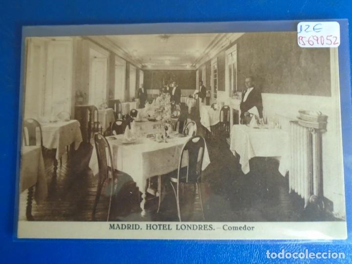 Postales: (PS-69052)POSTAL DE MADRID-HOTEL LONDRES.COMEDOR